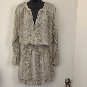 Rails Jasmine Snake Skin Print Dress